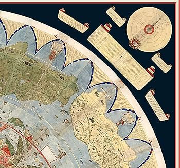 「月と太陽の位置が異なる地球の地図」 【フレームサイズ 32×26cm】 月と太陽の位置が異なる地球の地図」 【フレームサイズ 32×26cm】 月